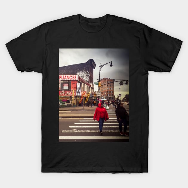 Melrose, South Bronx, NYC T-Shirt by eleonoraingrid